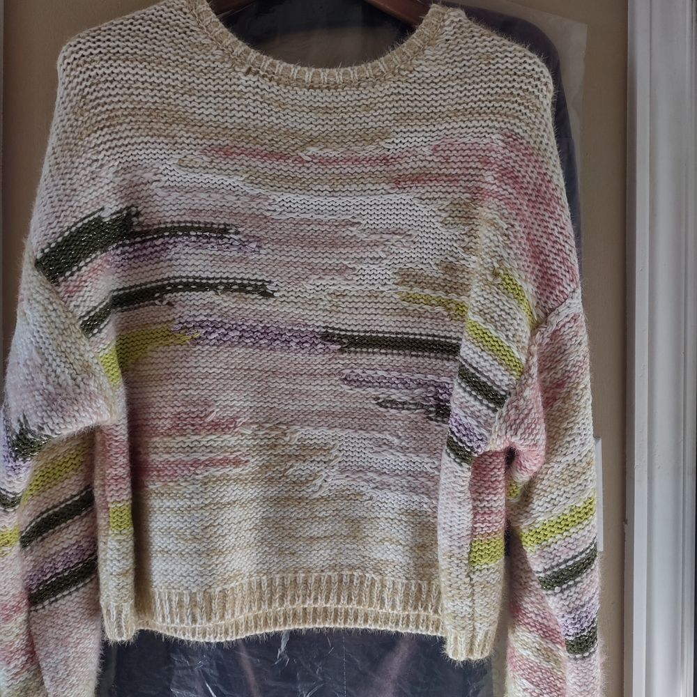 Dex Pastel Striped Women's Sweater